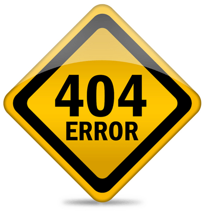error-404-sign